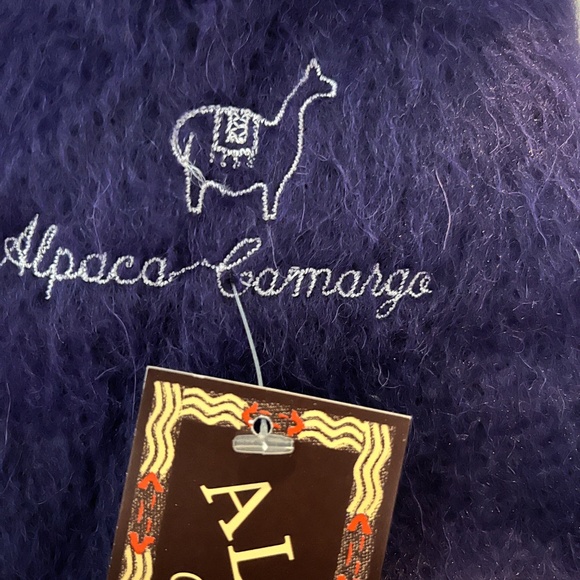 Cozy 100% Alpaca scarf new with tags - Picture 9 of 11